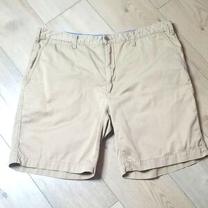 Mens Polo Ralph Lauren Khaki Bermuda Shorts Sz 42 Tall
